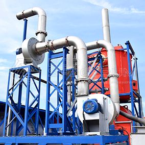 Роторный инсинератор HURIKAN 400 R