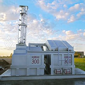 Инсинераторы серии HURIKAN (УРАГАН) 300