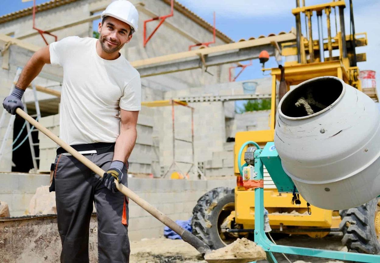 The concrete worker