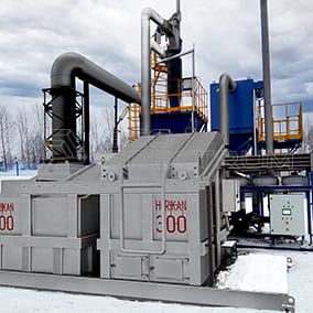 Инсинераторы серии HURIKAN 300