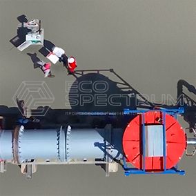 Роторный инсинератор HURIKAN 400 R