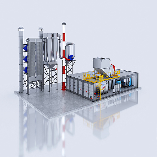 Sorption gas purification system TYPHOON COMBO