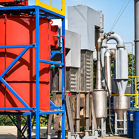 Роторный инсинератор HURIKAN 200 R с системой газоочистки