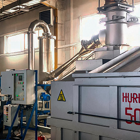 Инсинераторы серии HURIKAN (УРАГАН) 500 с системой вентури