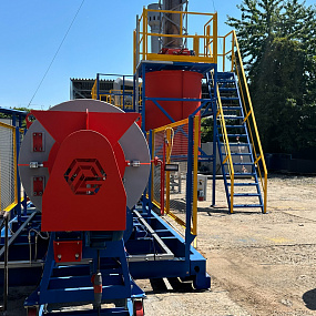 Роторный инсинератор HURIKAN (УРАГАН) 200 R + система газоочистки