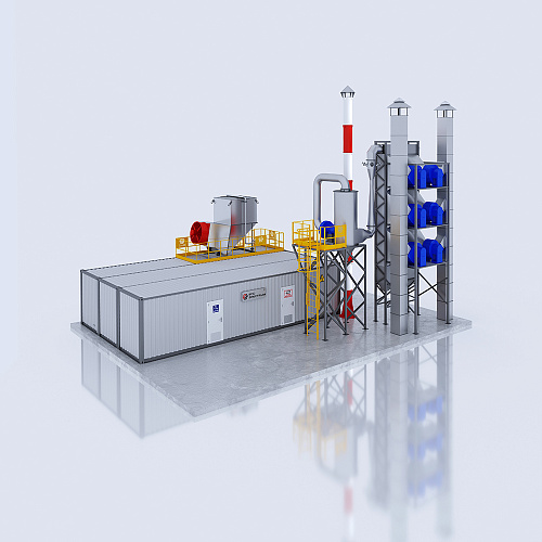 Sorption gas purification system TYPHOON WET