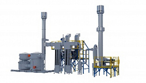 Реализованный проект - Waste disposal of thermal power plants, thermal power plants, BOILER houses