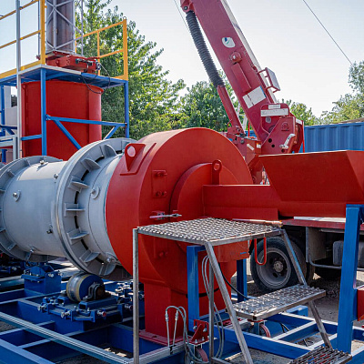 Роторный инсинератор HURIKAN 200 R