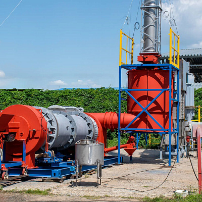 Роторный инсинератор HURIKAN 200 R