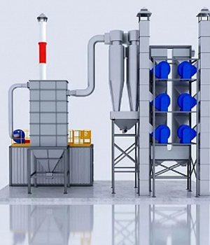 Реализованный проект - FLUE GAS CLEANING