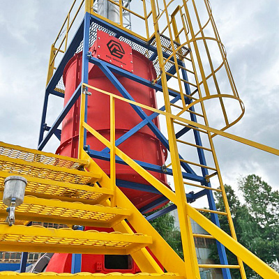 Роторный инсинератор HURIKAN 400 R