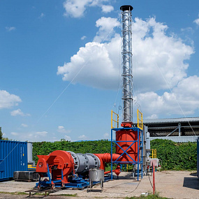 Роторный инсинератор HURIKAN 200 R