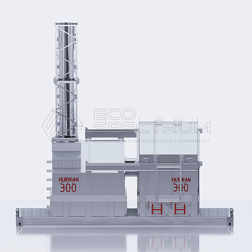 Инсинератор HURIKAN 300