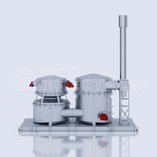 Инсинератор HURIKAN 3000 C 0,5