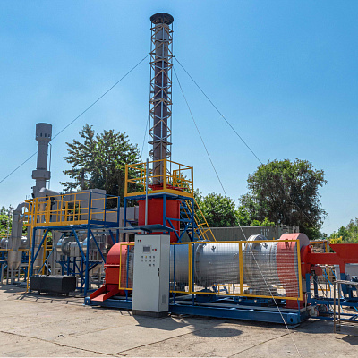 Роторный инсинератор HURIKAN 200 R