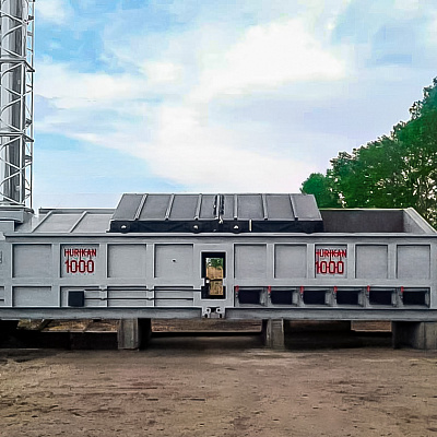 Мобильный инсинератор HURIKAN 1000