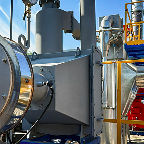 Роторный инсинератор HURIKAN 200 R с системой газоочистки