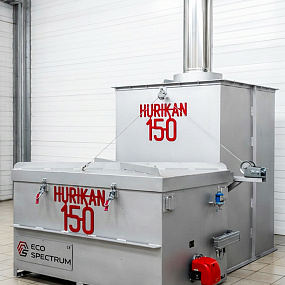 Инсинераторы серии HURIKAN (УРАГАН) 150 на объекте эксплуатации