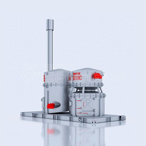 Инсинератор HURIKAN 3000 C 1,5