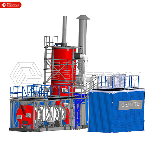 Инсинератор HURIKAN 1000 R