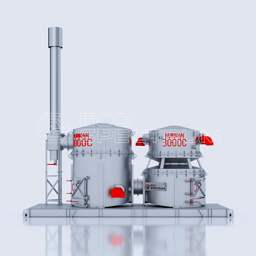 Инсинератор HURIKAN 3000 C 1,5