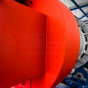 Роторный инсинератор HURIKAN 400 R