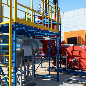 Роторный инсинератор HURIKAN 200 R