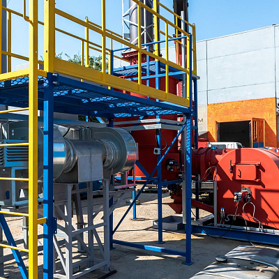 Роторный инсинератор HURIKAN 200 R