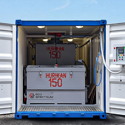 Инсинераторы серии HURIKAN (УРАГАН) 150 в климатическом исполнении
