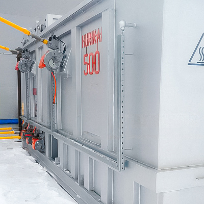 Инсинераторы серии HURIKAN (УРАГАН) 500 газовые горелки