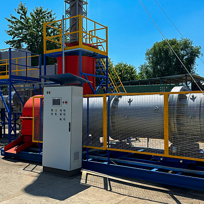 Роторный инсинератор HURIKAN 200 R