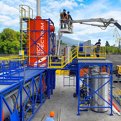 Роторный инсинератор HURIKAN 1000 R