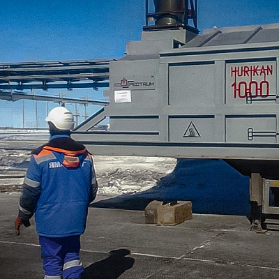 Инсинераторы серии HURIKAN (УРАГАН) 1000