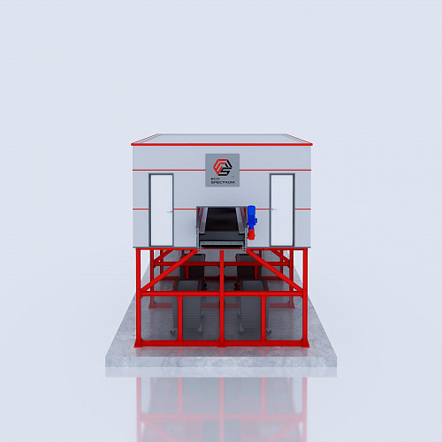 Сортировочный комплекс Closed sorting cabin