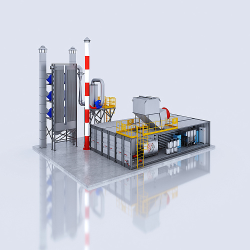Sorption gas purification system TYPHOON WET