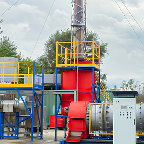 Роторный инсинератор HURIKAN 200 R