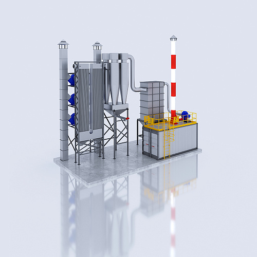 Sorption gas purification system TYPHOON DRY