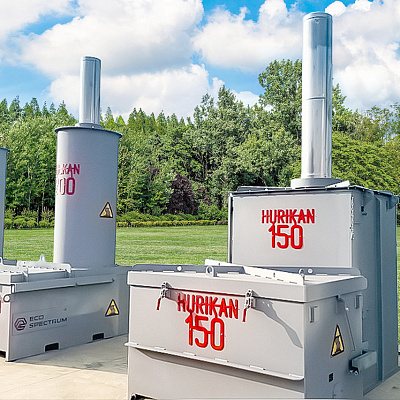 Инсинераторы серии HURIKAN 150